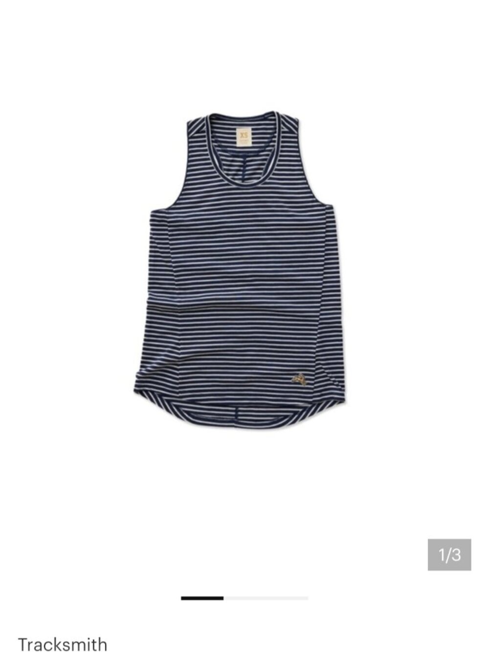 Tracksmith Horizon tank S